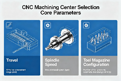 CNC 加工中心的刀库配置：容量、类型和转换效率