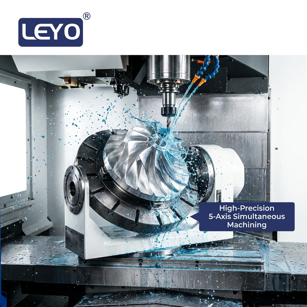Leyo U300 五轴数控立式加工中心五轴联动高精度加工